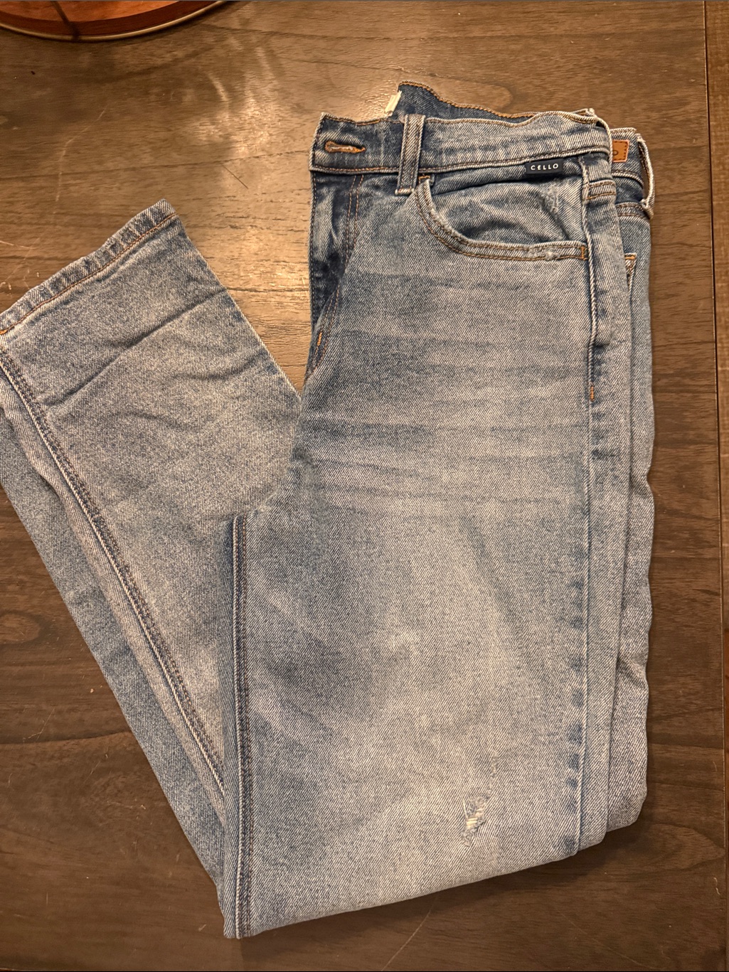 Cello Light Wash Slim Jeans
